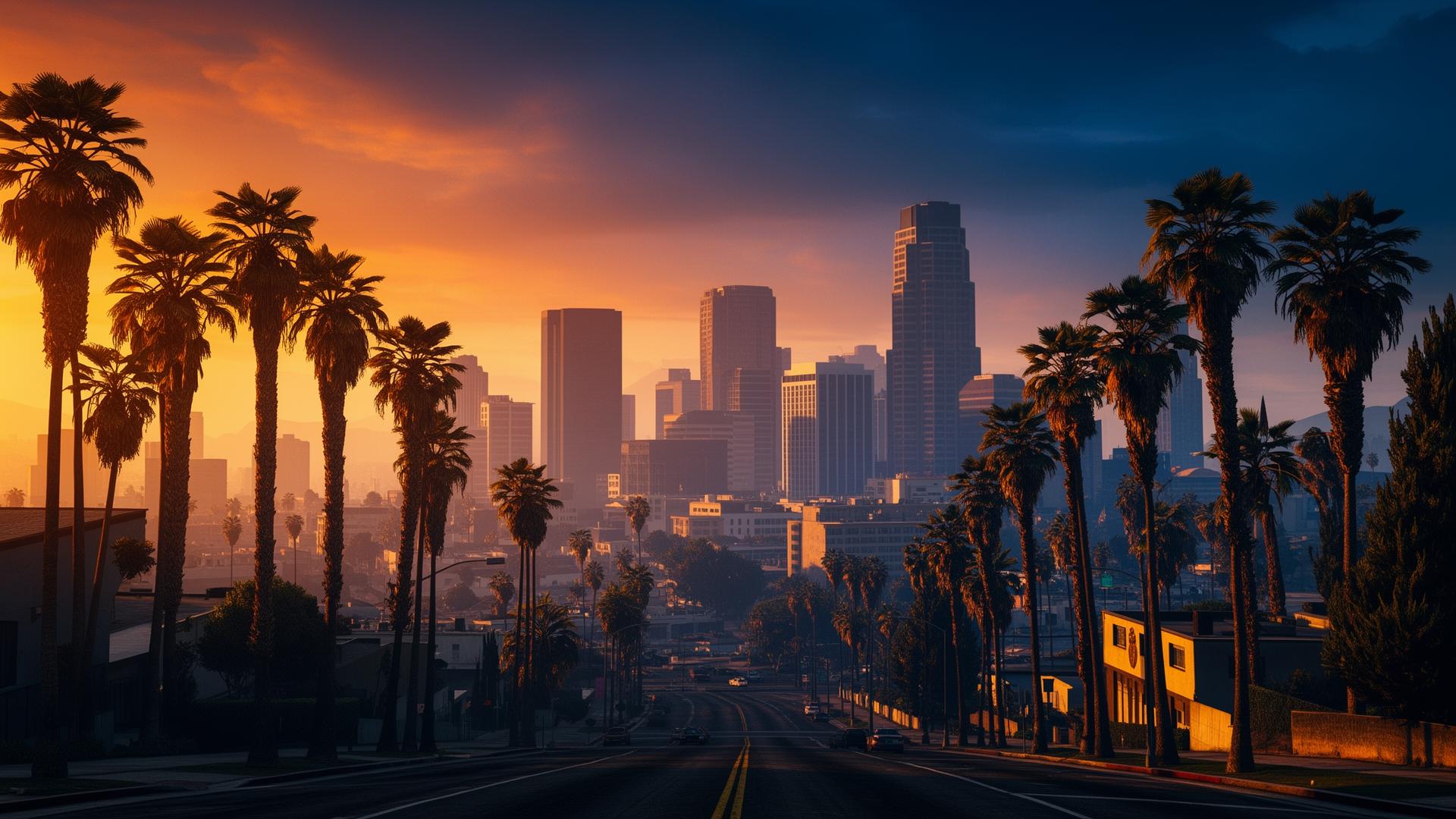 Los Santos Skyline